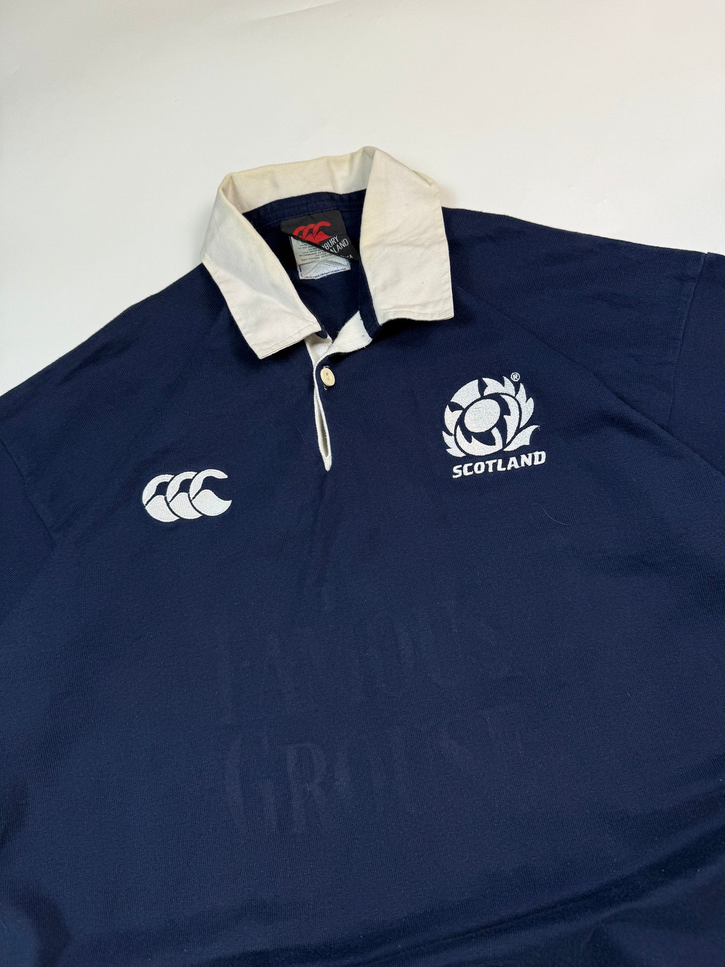 Vintage Scotland 2002-05 Canterbury rugby shirt (XL)