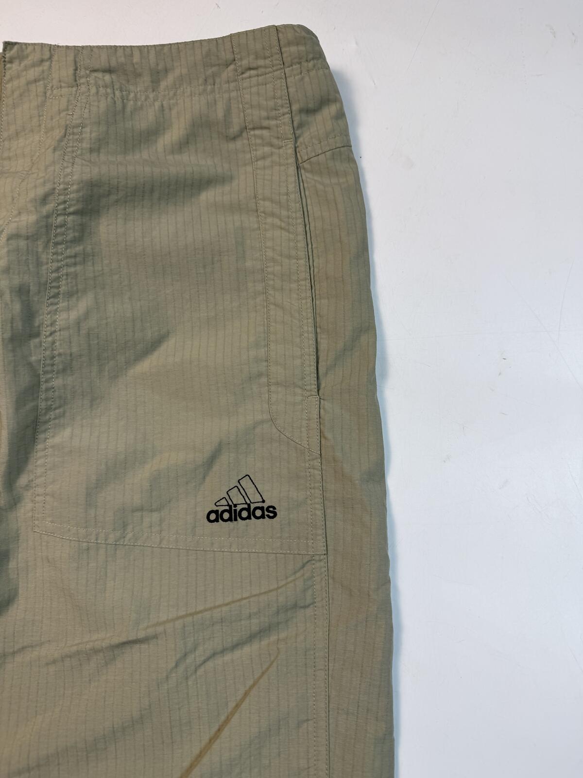 Vintage 90s Adidas baggy track pants (S)