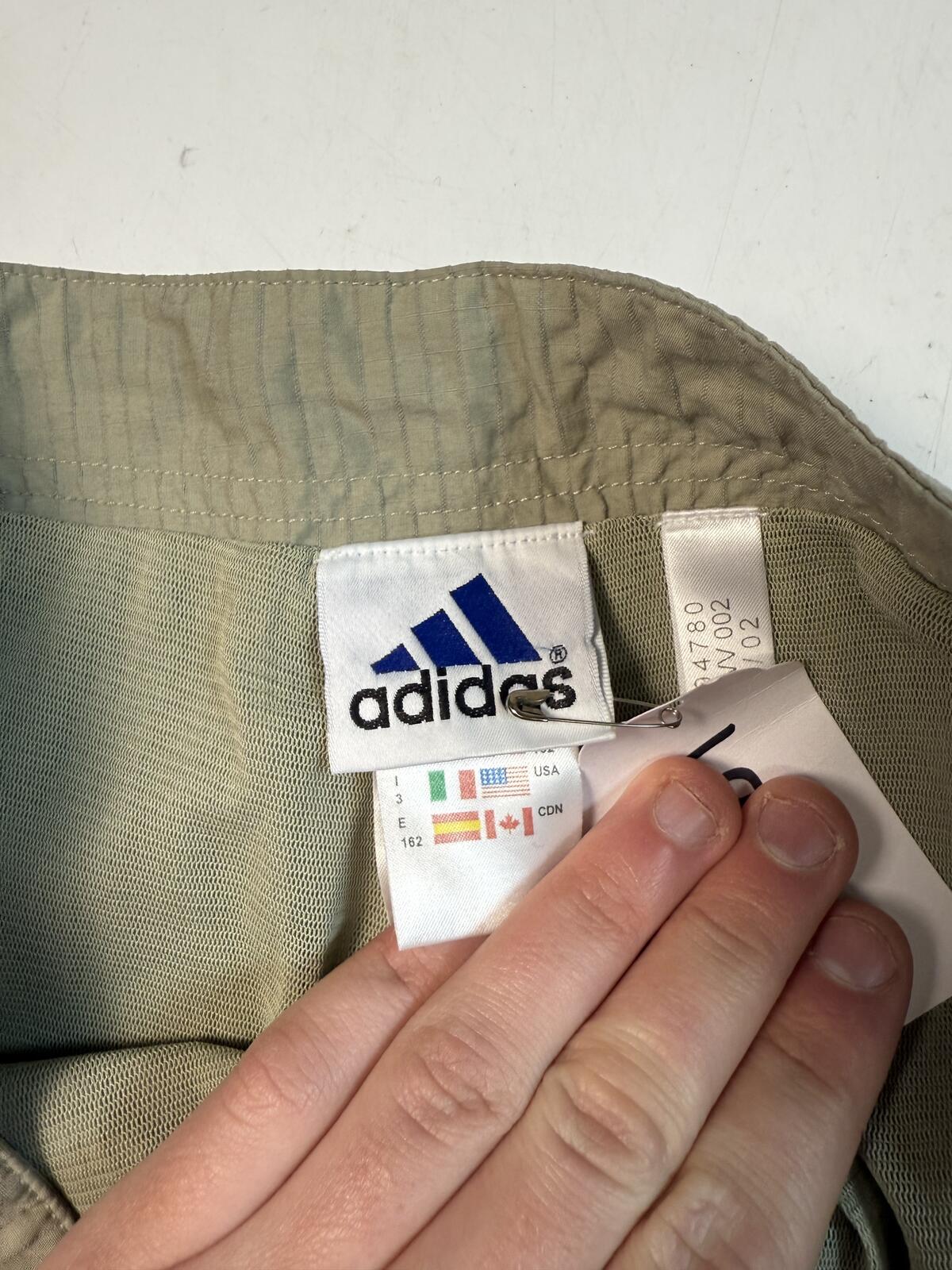 Vintage 90s Adidas baggy track pants (S)