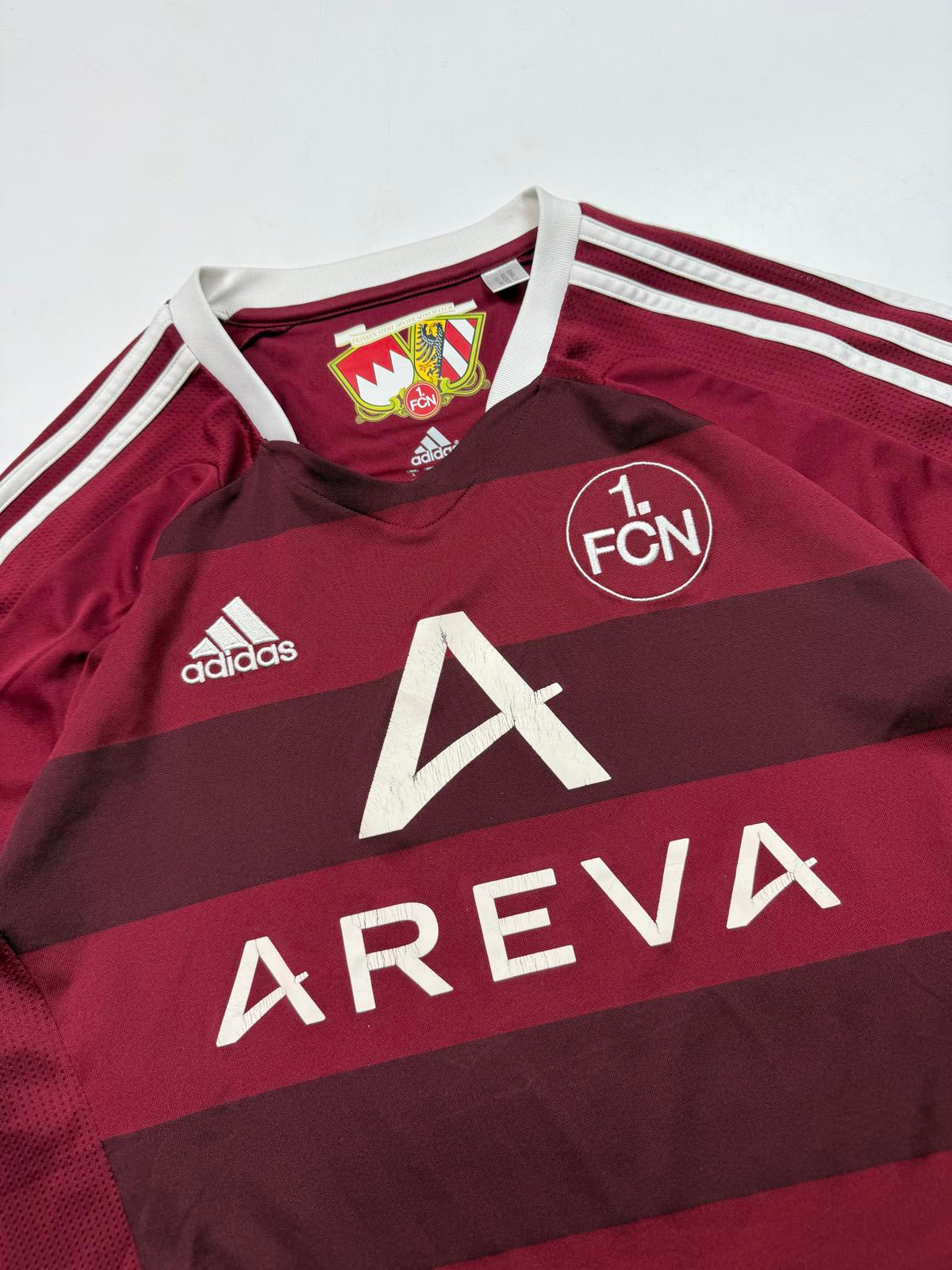 Vintage Nurnberg 2011/12 Adidas home football shirt (L)