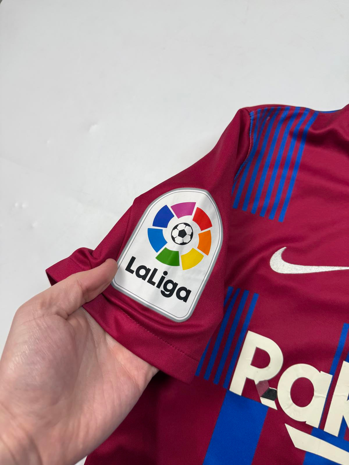 Barcelona 2021/22 Nike home football shirt (M)