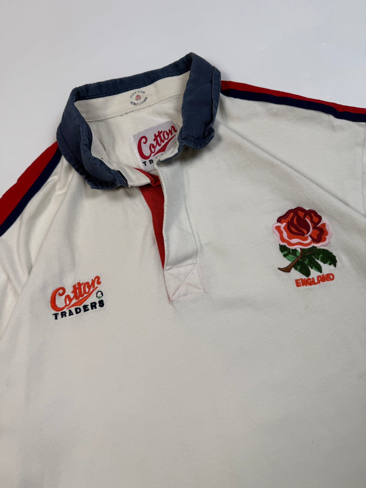 Vintage England 1993-95 Cotton Traders rugby union shirt (L)