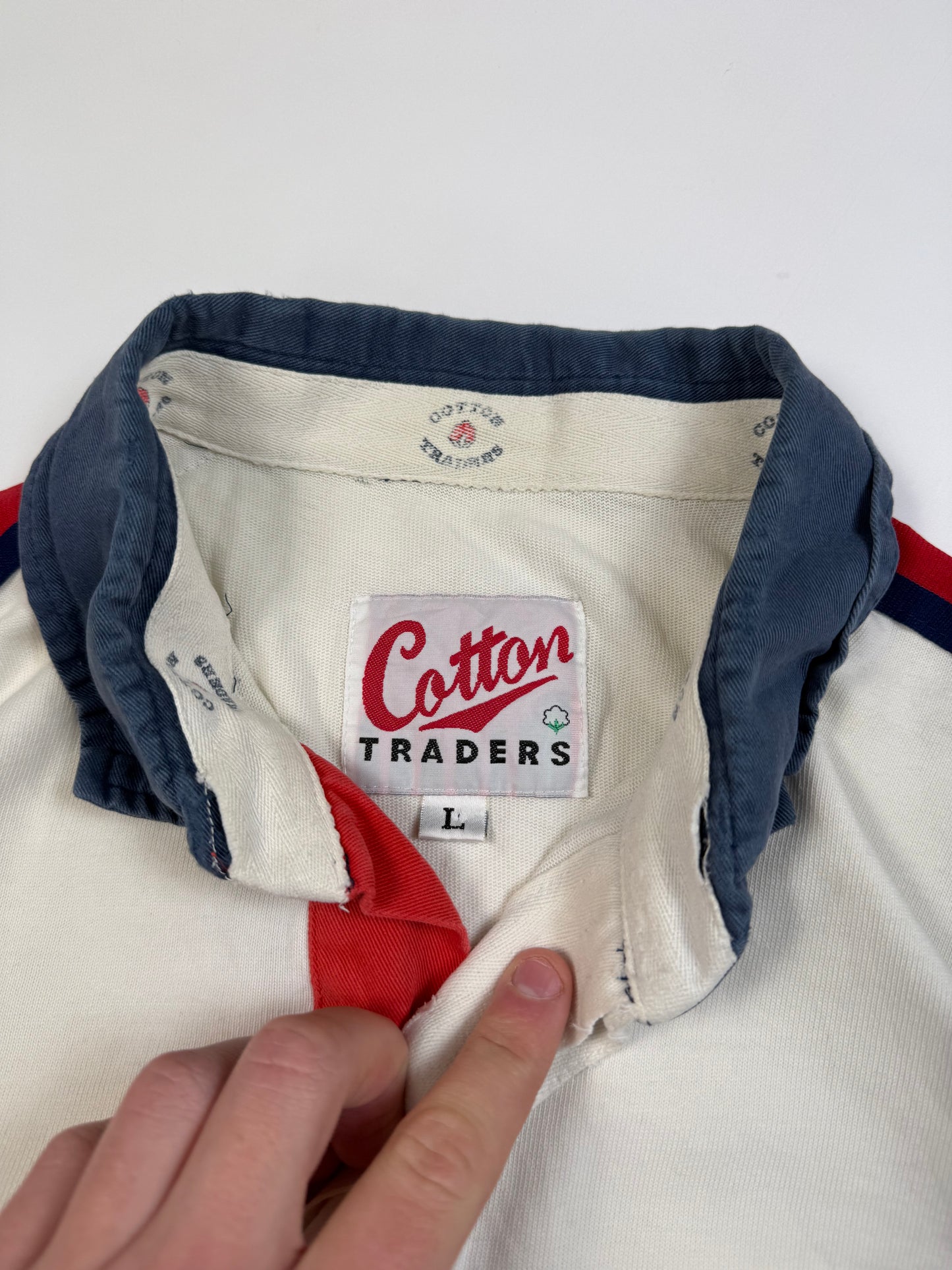 Vintage England 1993-95 Cotton Traders rugby union shirt (L)