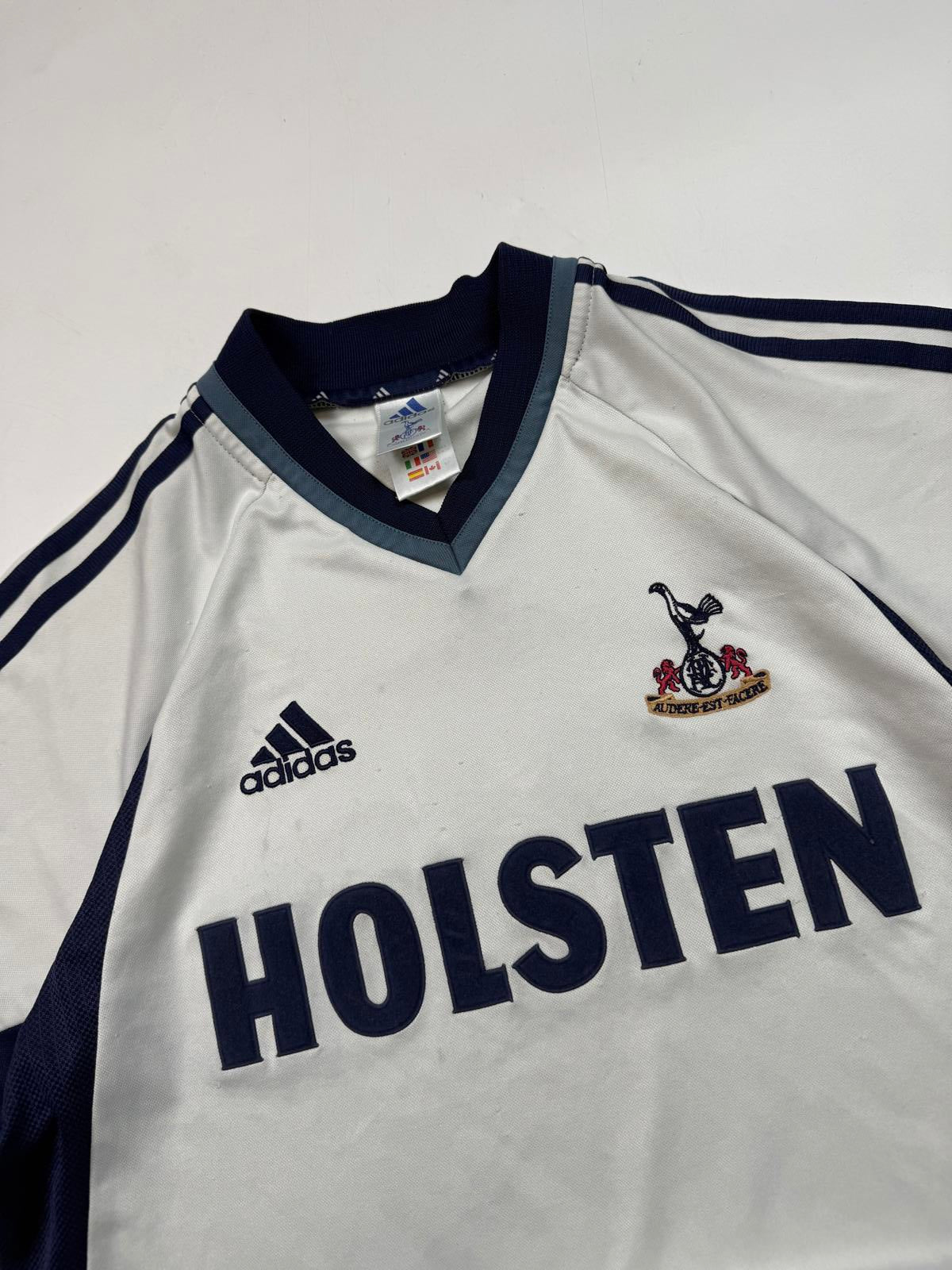 Vintage Tottenham 2001/02 Adidas home football shirt (S)