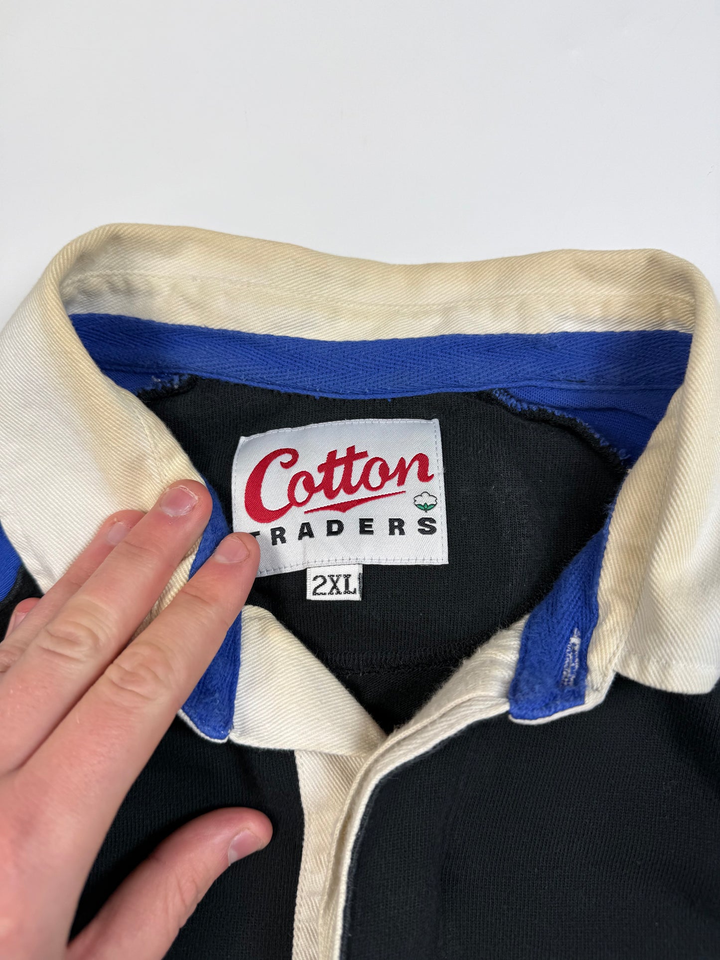 Vintage Bath 2003/04 Cotton Traders rugby shirt (XXL)