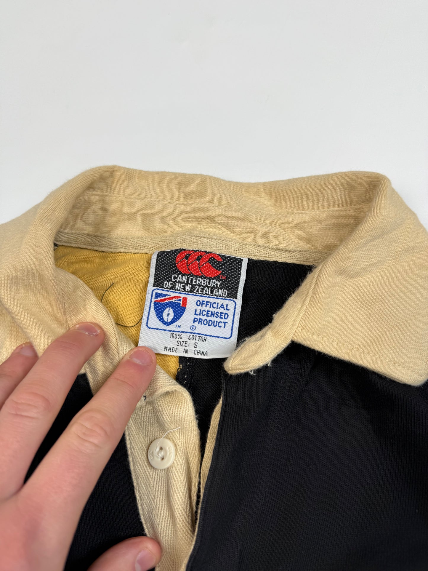 Vintage 90s Richmond Tigers AFL Canterbury shirt (S)