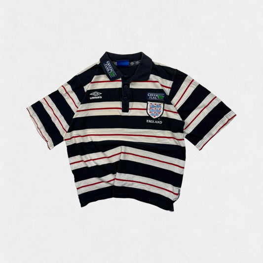 Vintage England 1998-00 Umbro football polo shirt (S)