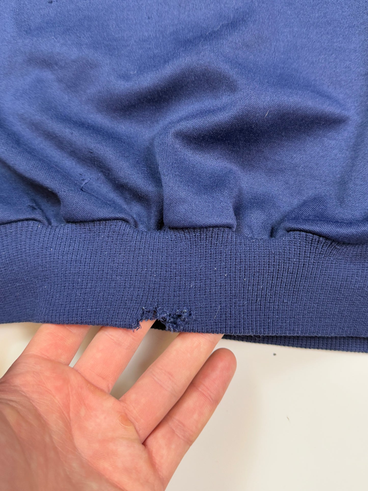 Vintage 90s Adidas originals centre logo sweatshirt (M)