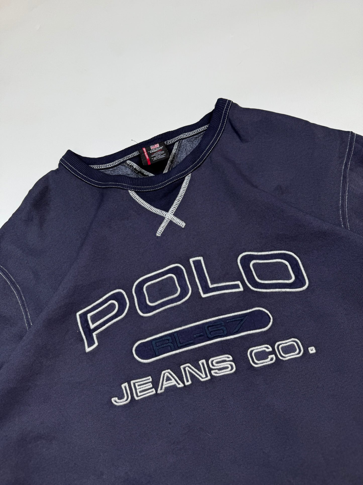 Vintage Ralph Lauren polo jeans co spell out sweatshirt (XXL)