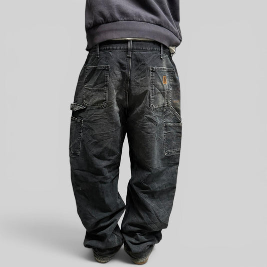 Carhartt fleece lined baggy carpenter pants (W38)