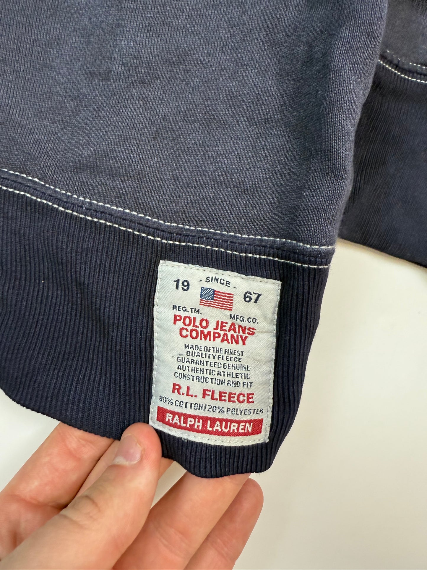 Vintage Ralph Lauren polo jeans co spell out sweatshirt (XXL)