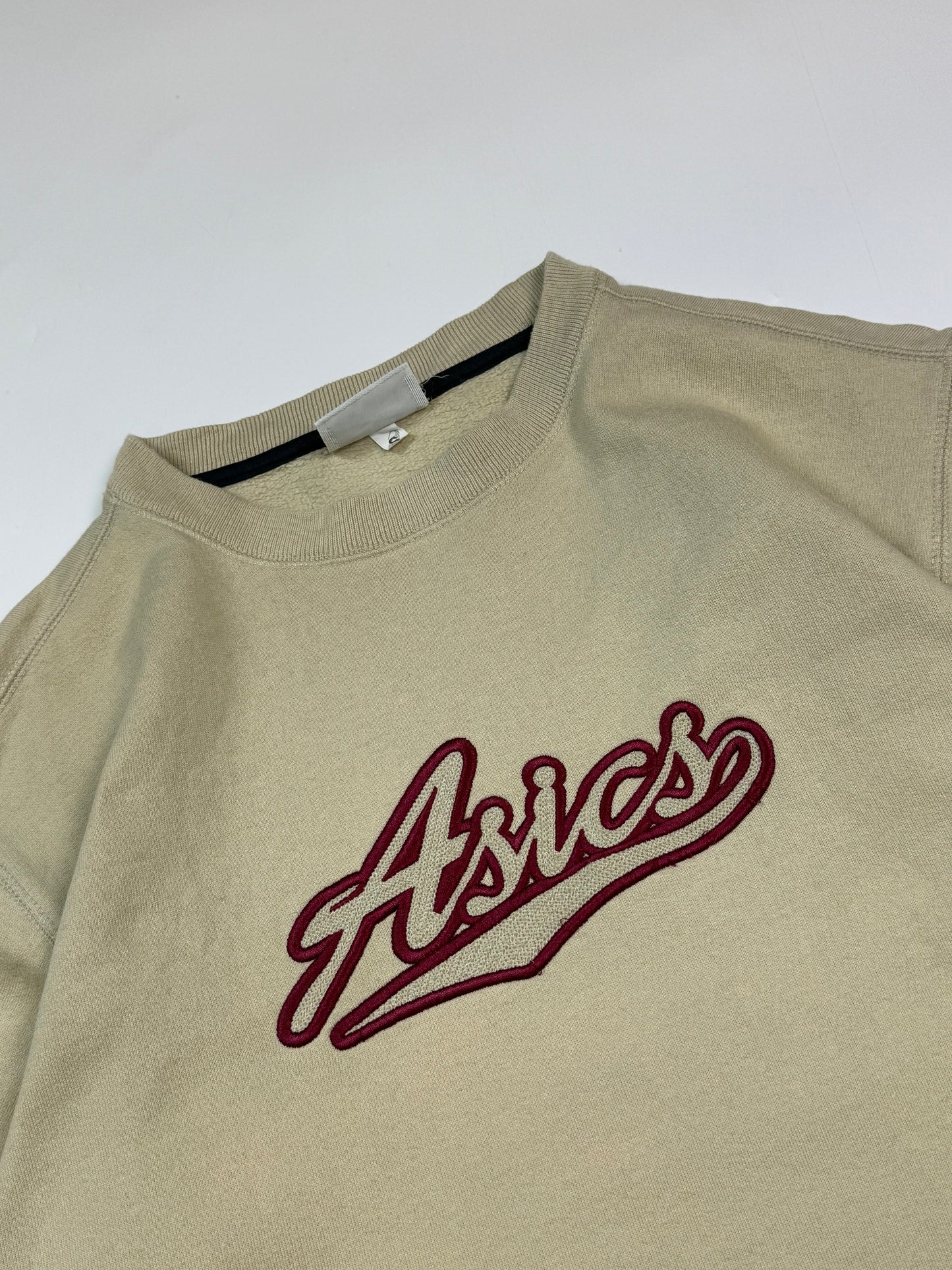 Vintage Asics spell out sweatshirt (S)