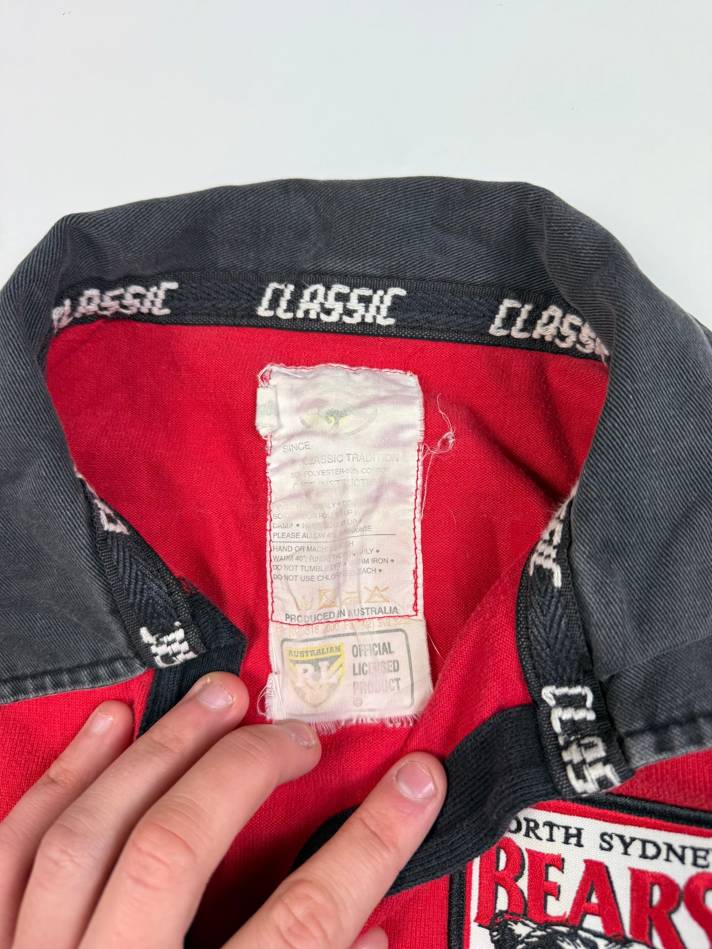 Vintage North Sydney Bears 1995 rugby league shirt (M)