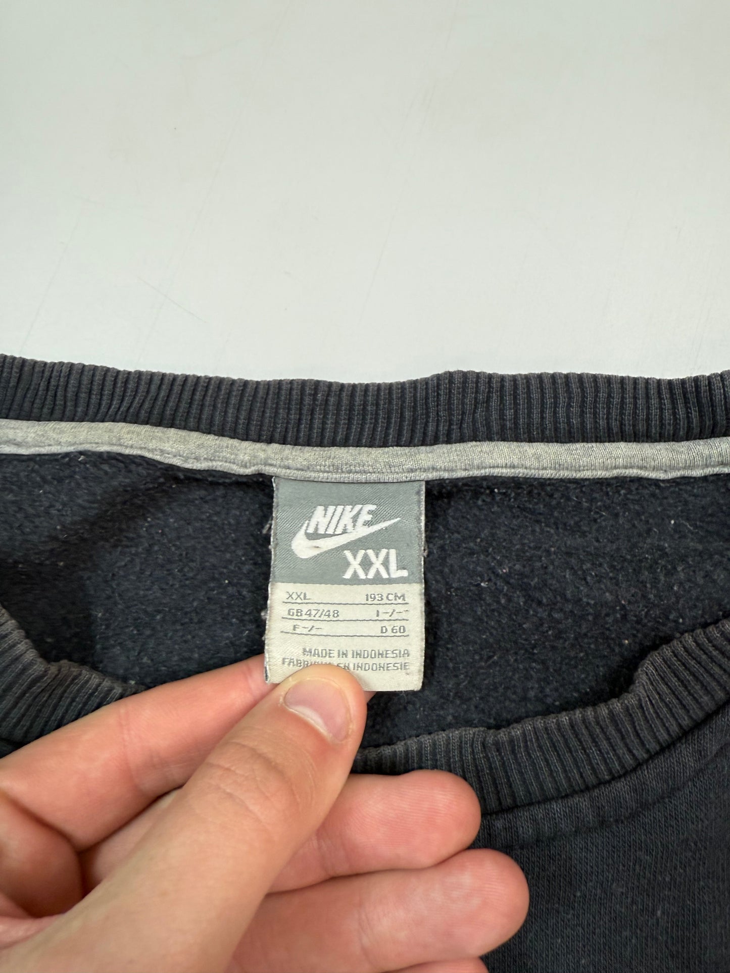 Vintage Nike spell out sweatshirt (XXL)