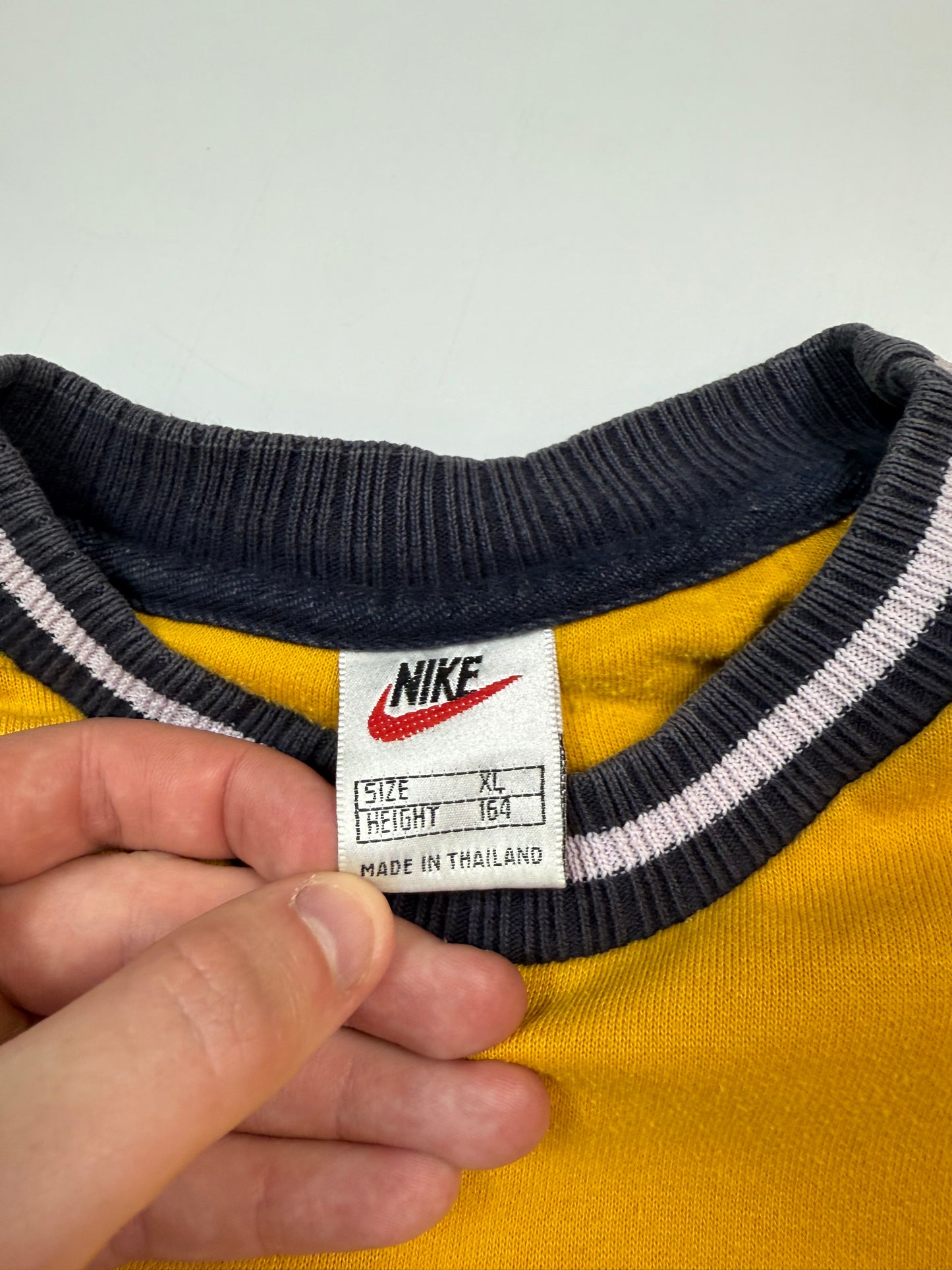 Vintage 90s Nike spell out sweatshirt (S)