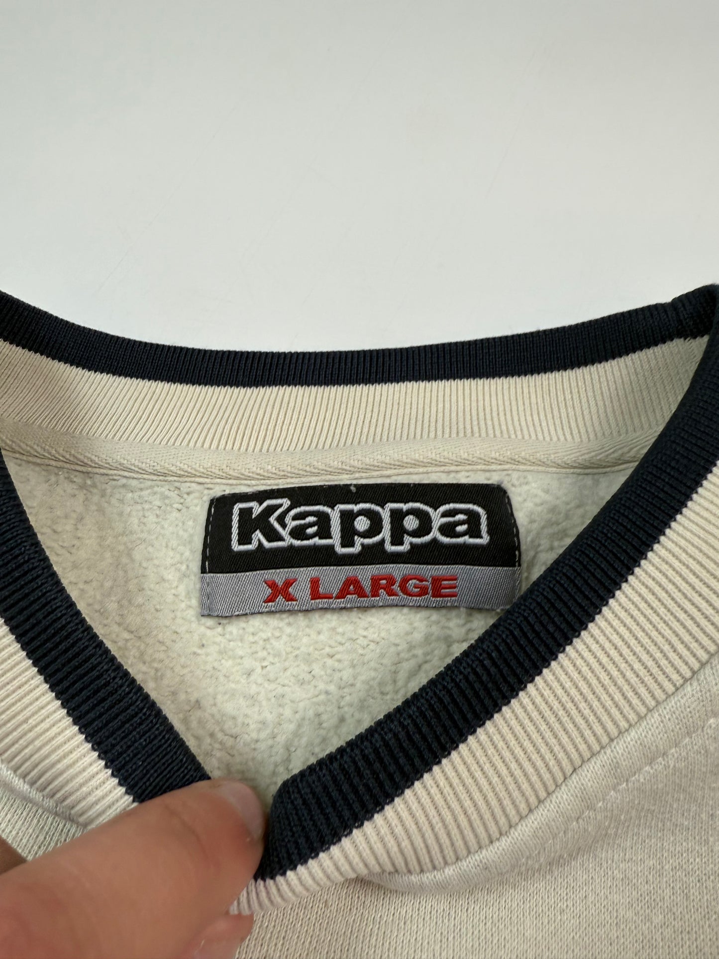 Vintage Kappa spell out sweatshirt (XL)