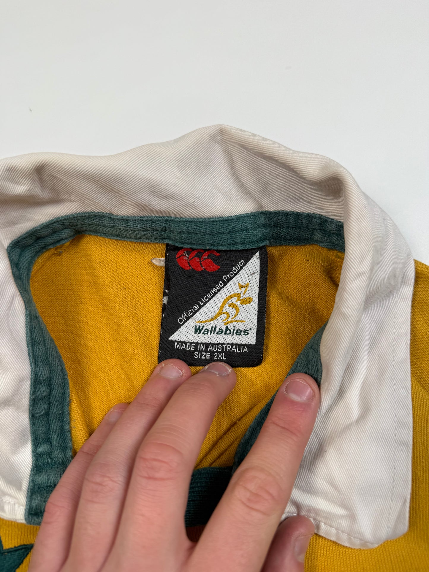 Vintage Australia 2004/05 Canterbury rugby union shirt (XXL)