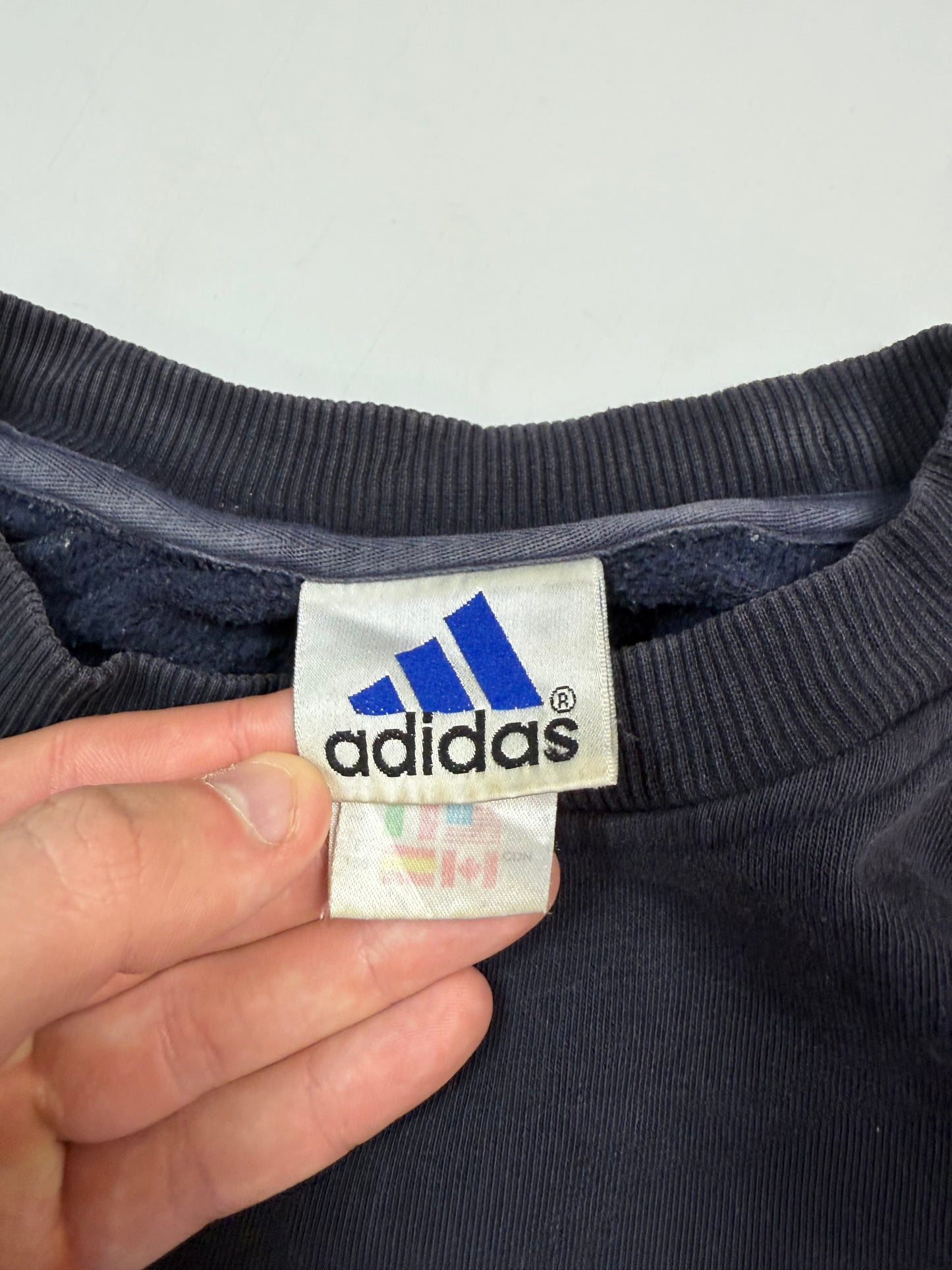 Vintage Adidas centre logo sweatshirt (XL)