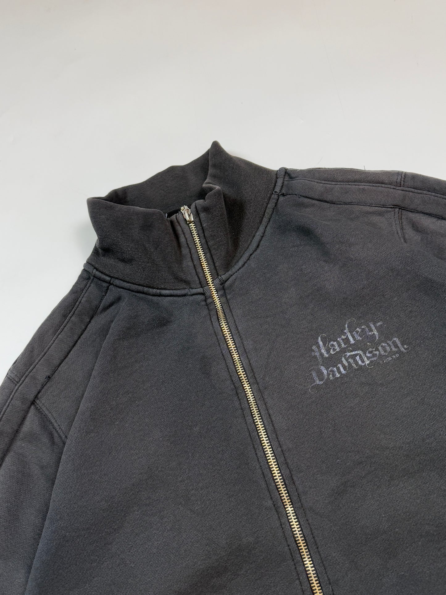 Vintage Harley Davidson full zip sweatshirt (M)