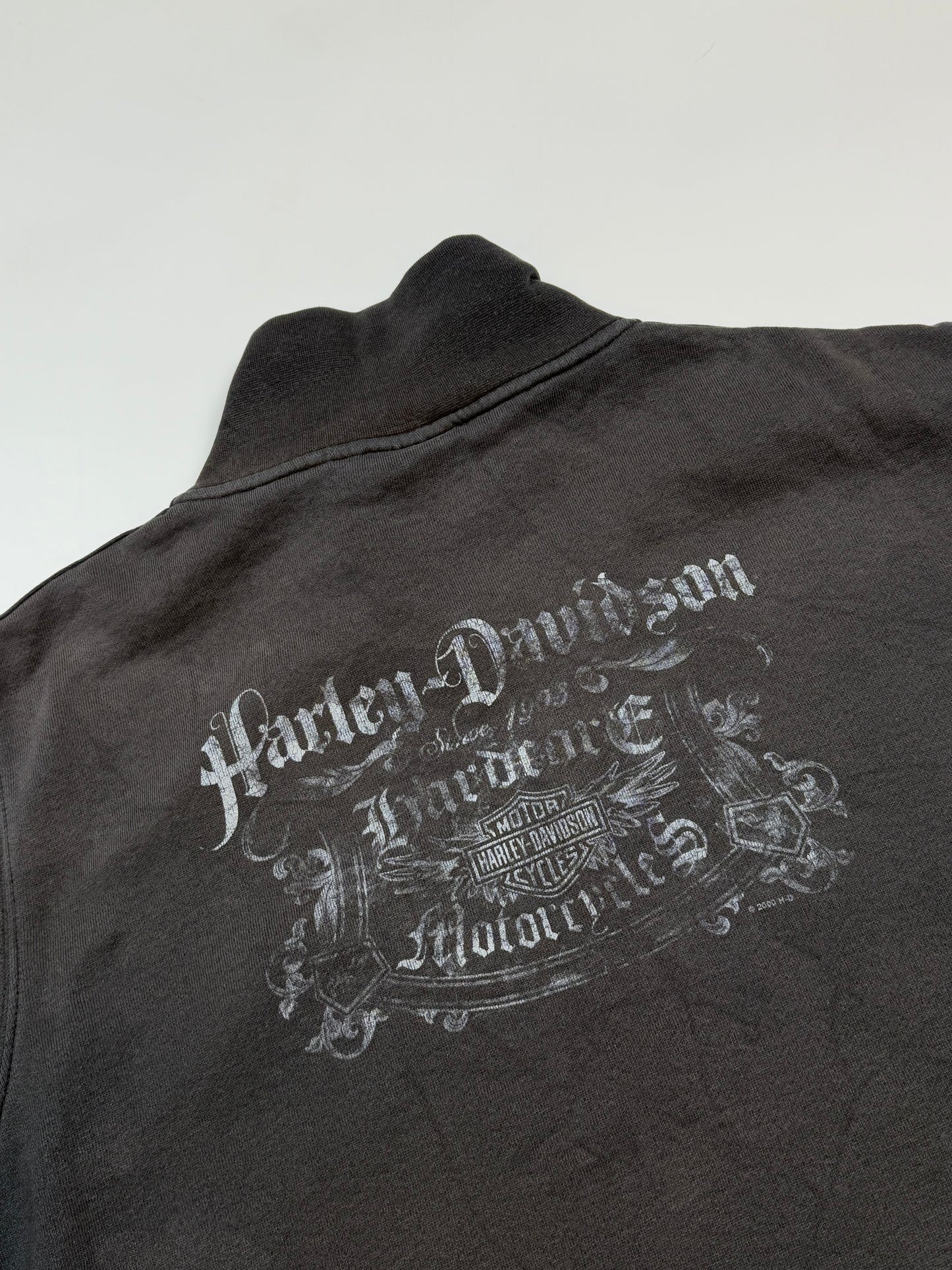 Vintage Harley Davidson full zip sweatshirt (M)