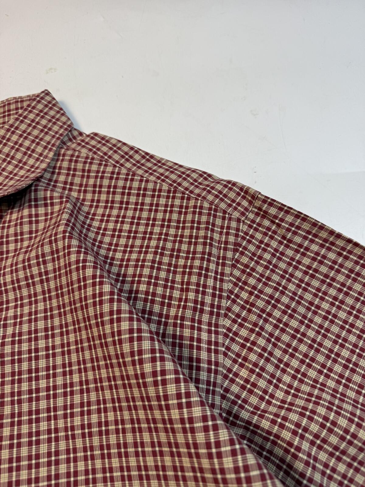 Vintage Polo Ralph Lauren check button up shirt (XL)