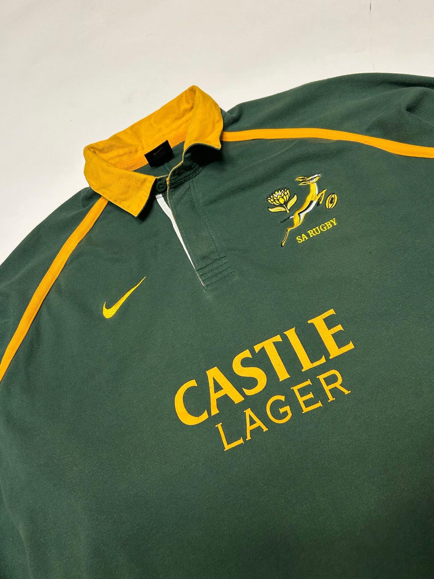 Vintage South Africa 2001/02 Nike rugby shirt (L)