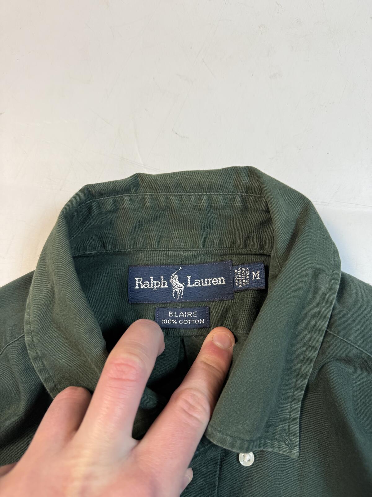 Vintage Polo Ralph Lauren button up shirt (M)
