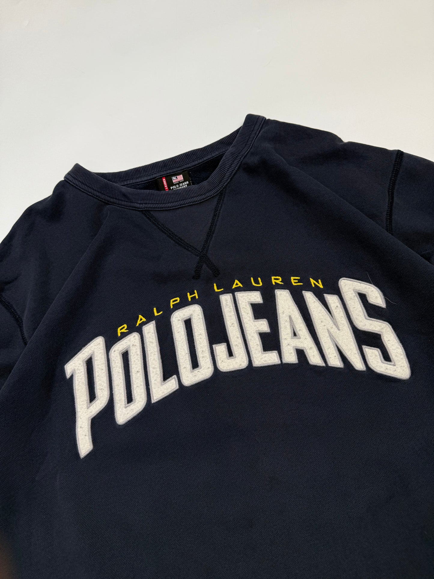 Vintage Ralph Lauren polo jeans co spell out sweatshirt (XL)