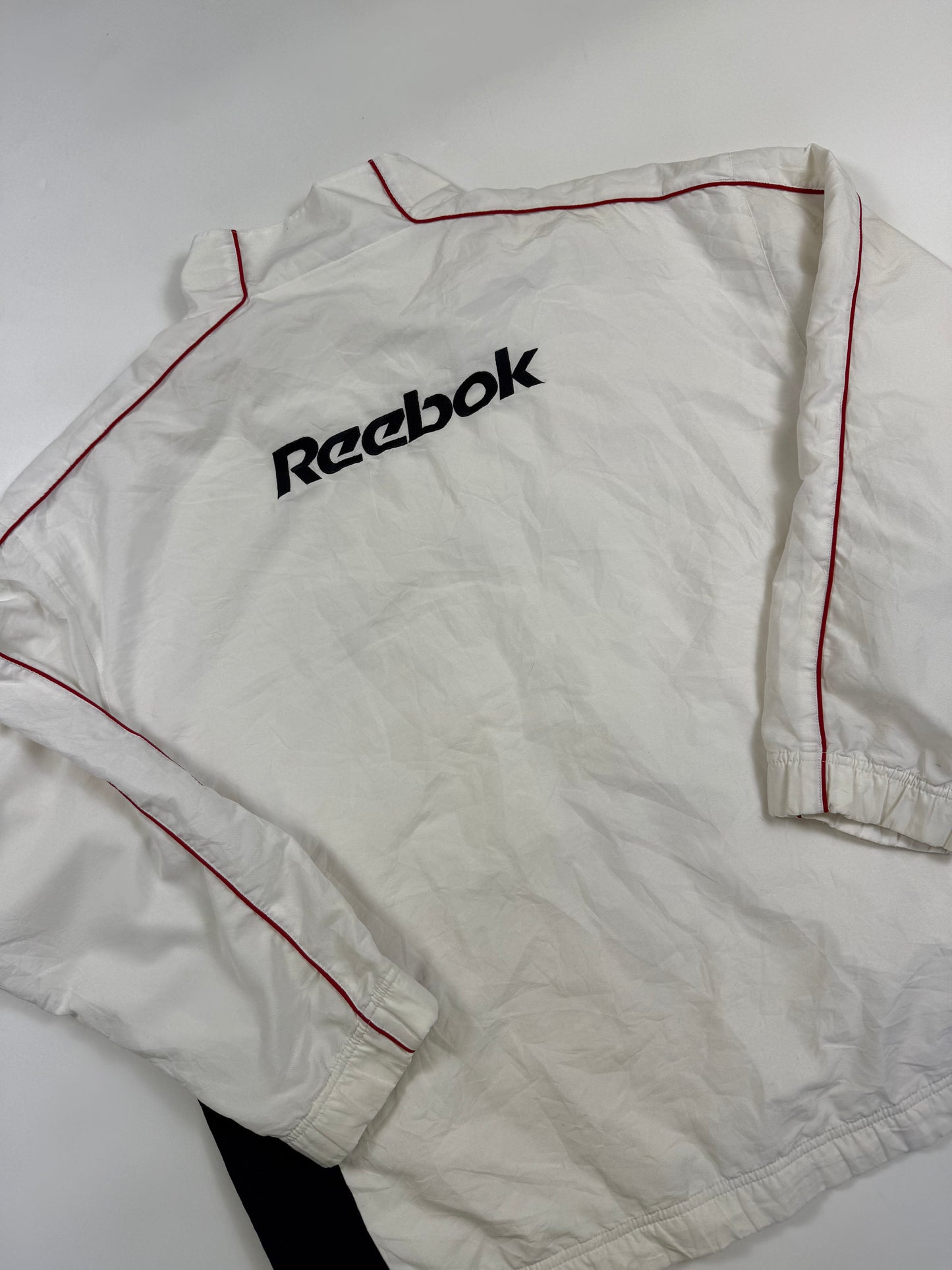 Vintage Reebok spell out track jacket (L)