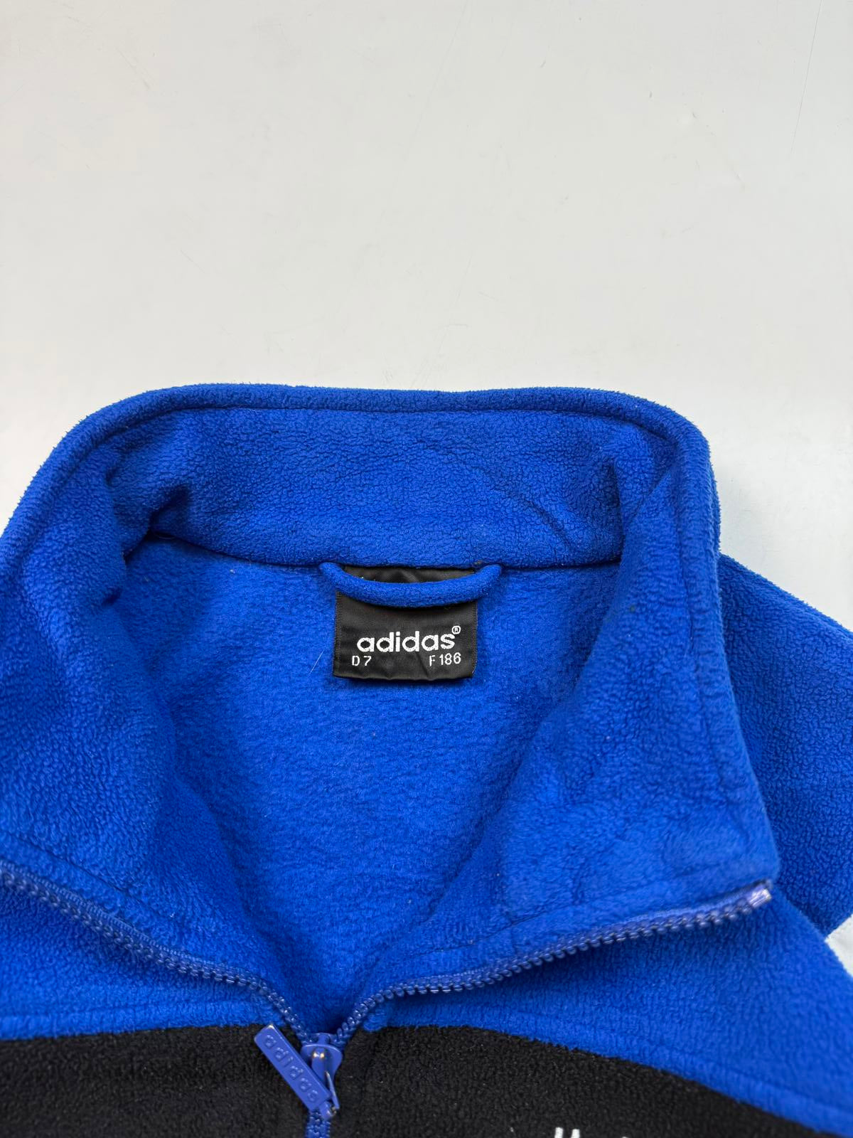 Vintage 90s adidas originals colour block fleece (L)