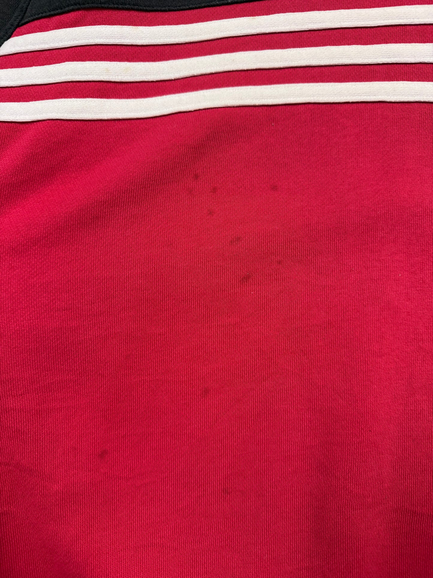 Vintage 90s Adidas colour block centre logo sweatshirt (L)