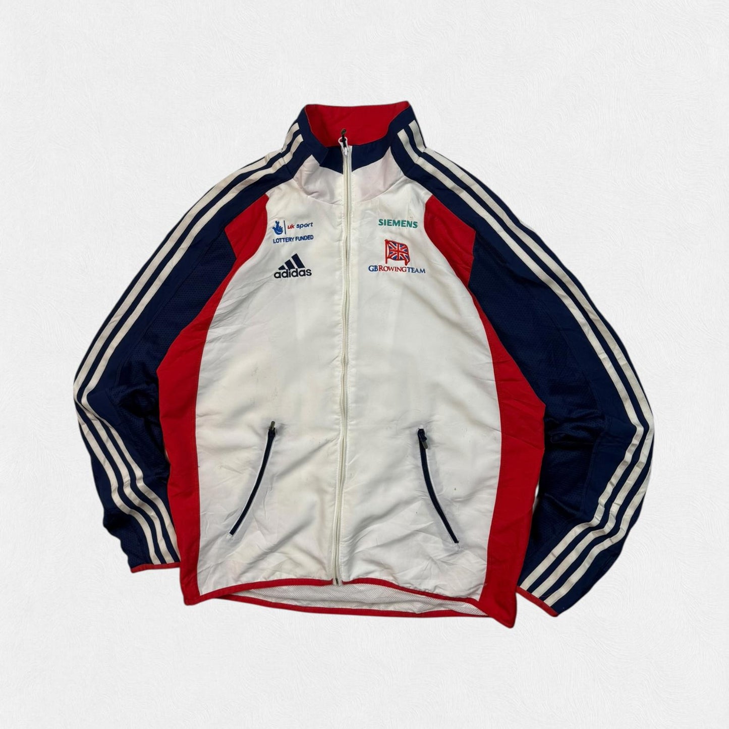 Vintage Great Britain rowing team adidas track jacket (S)