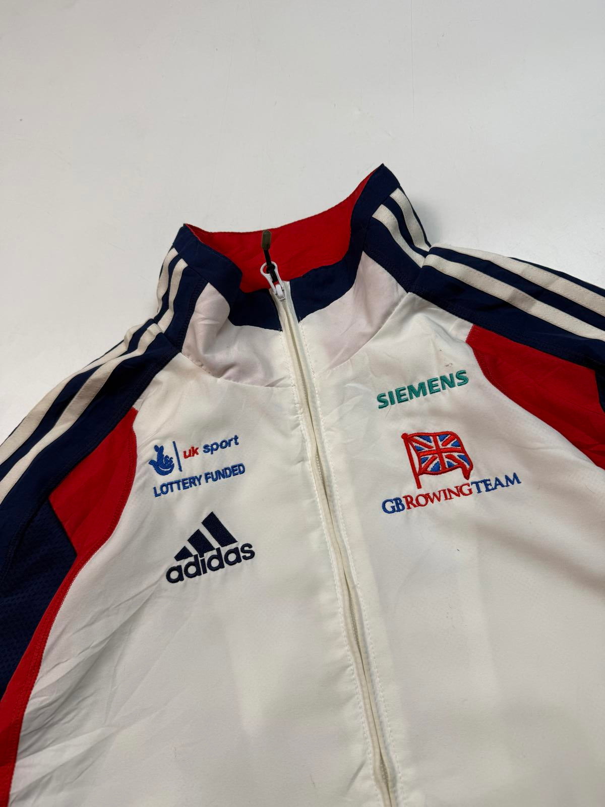 Vintage Great Britain rowing team adidas track jacket (S)