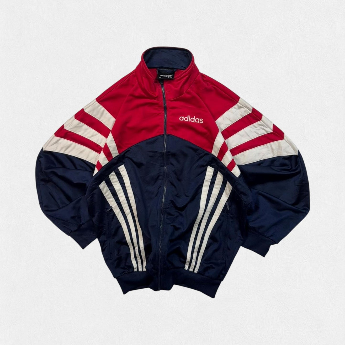 Vintage 90s adidas originals colour block track jacket (M)