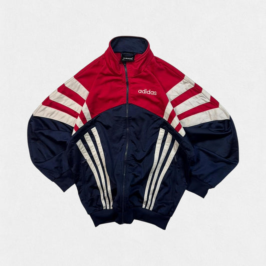 Vintage 90s adidas originals colour block track jacket (M)