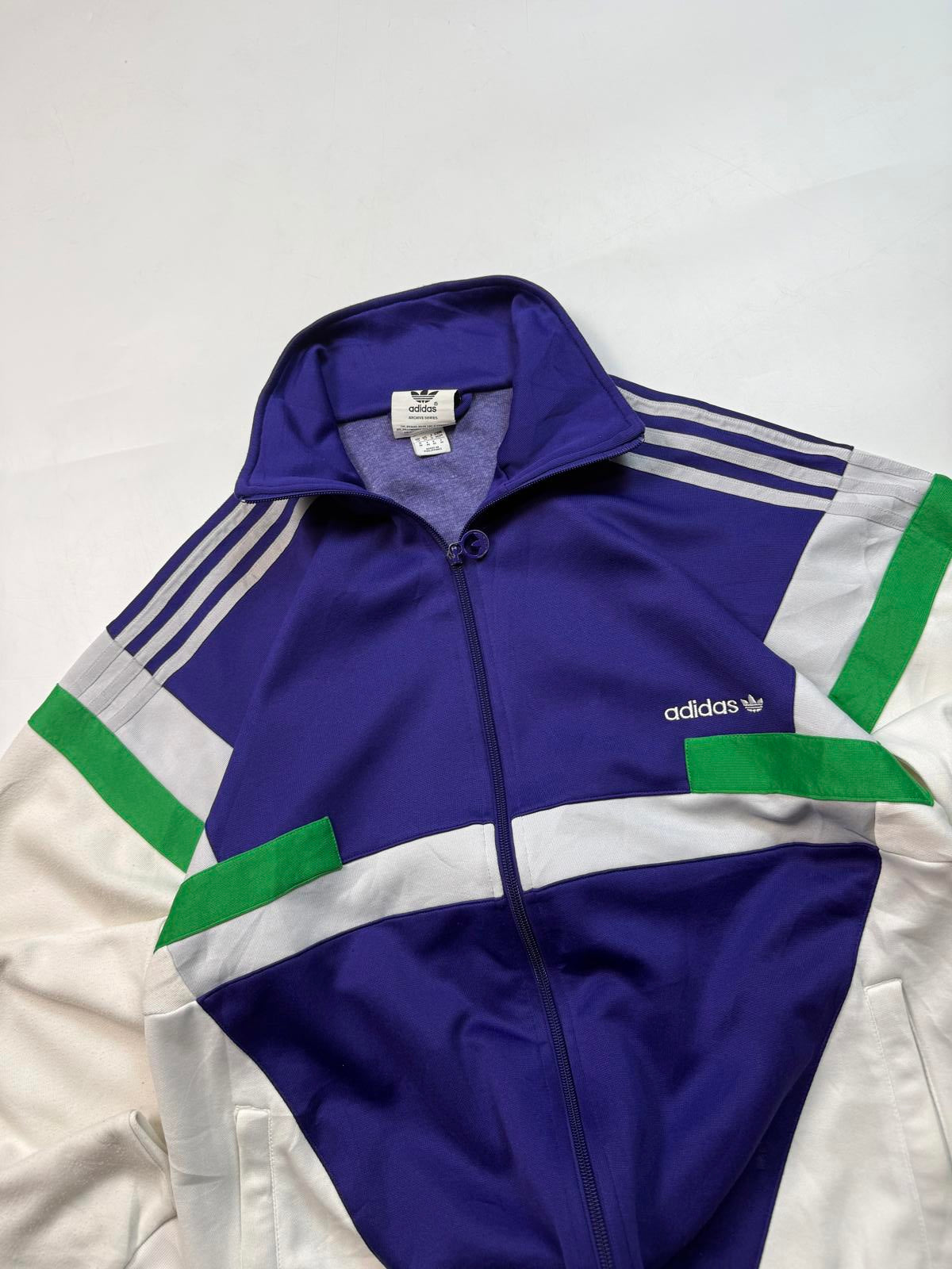 Adidas originals colour block track top (M)