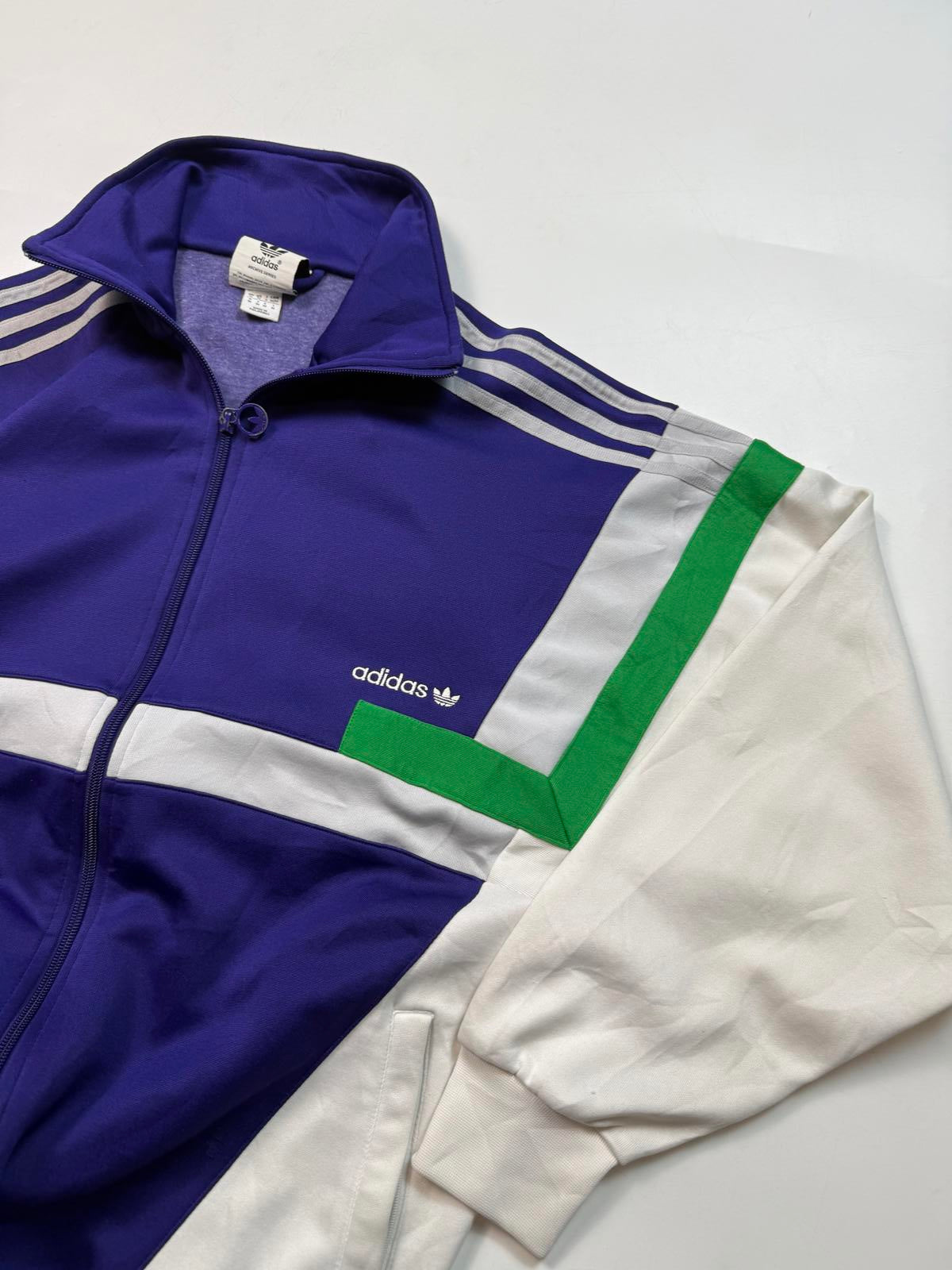 Adidas originals colour block track top (M)