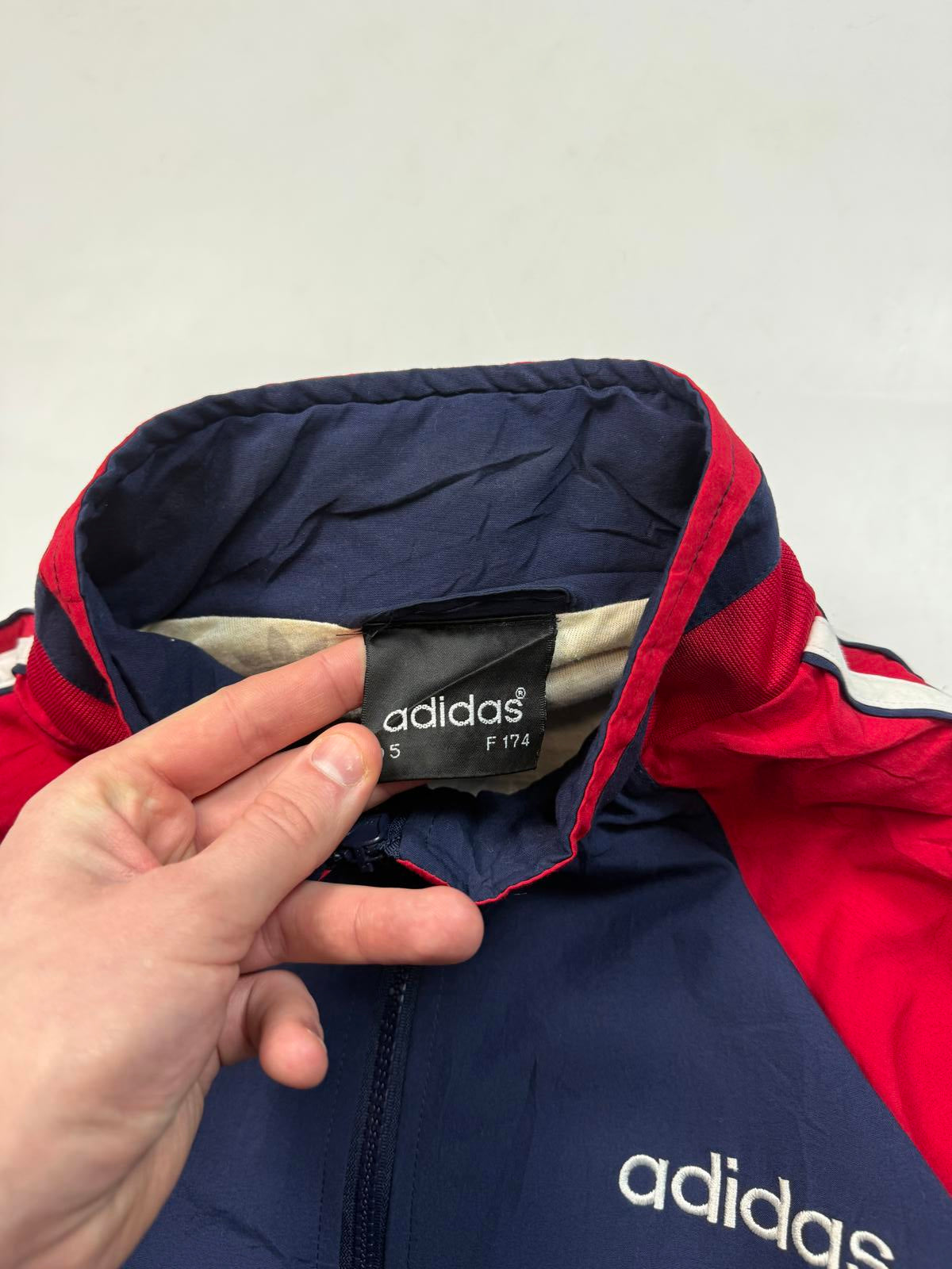 Vintage 90s adidas originals track jacket (M)