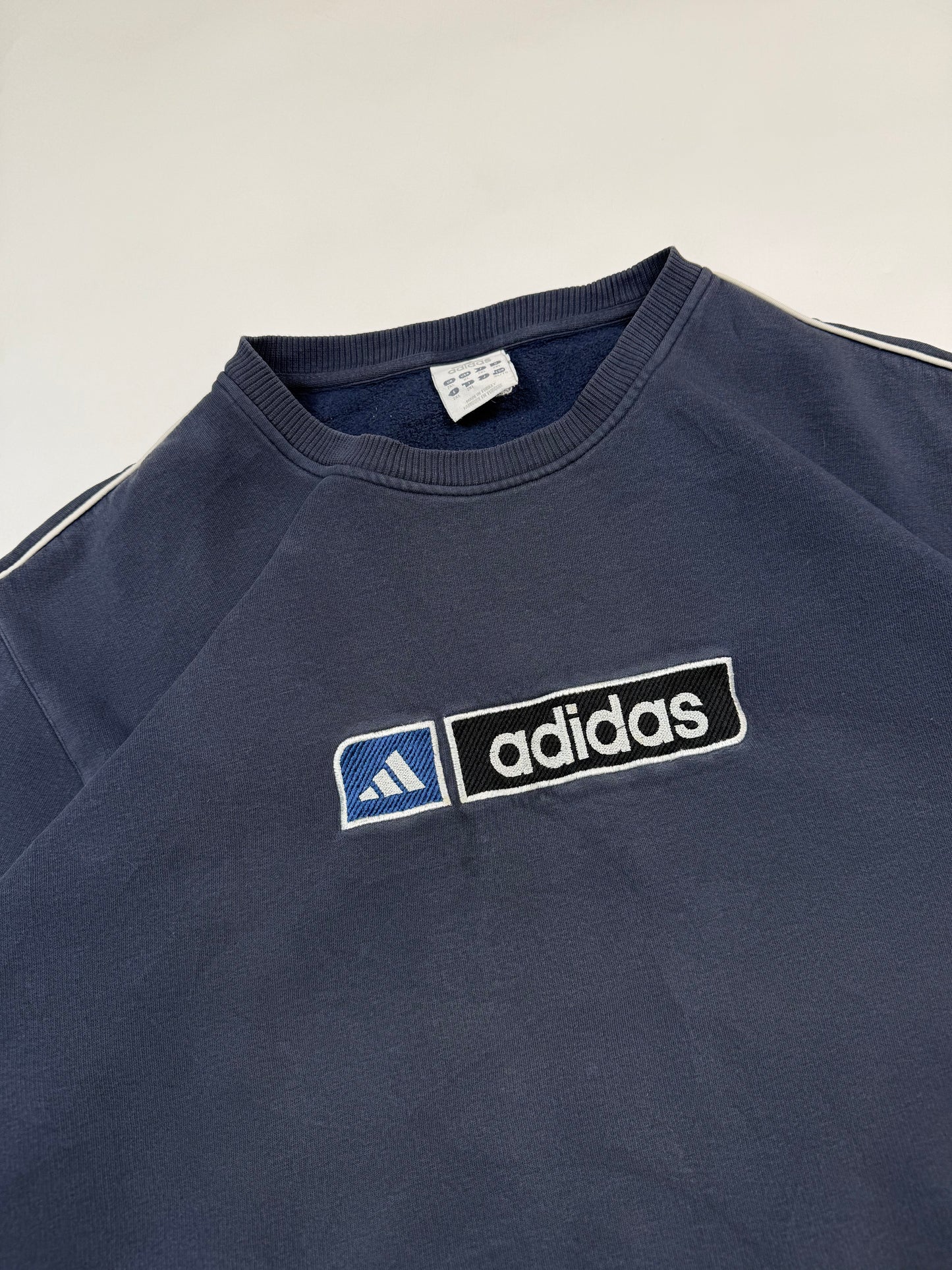 Vintage Adidas spell out sweatshirt (XL)