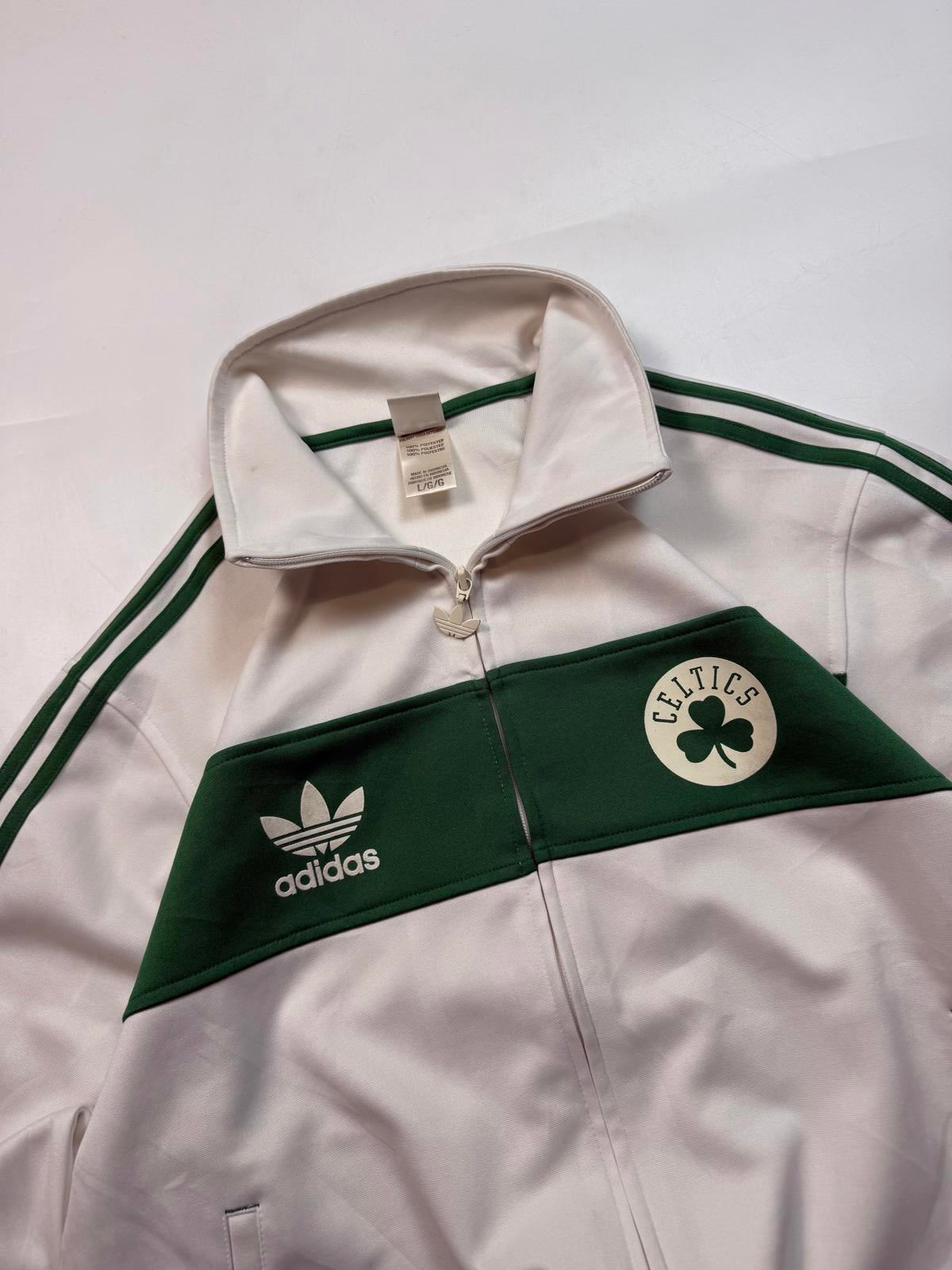 Vintage Boston Celtics adidas originals track top (L)