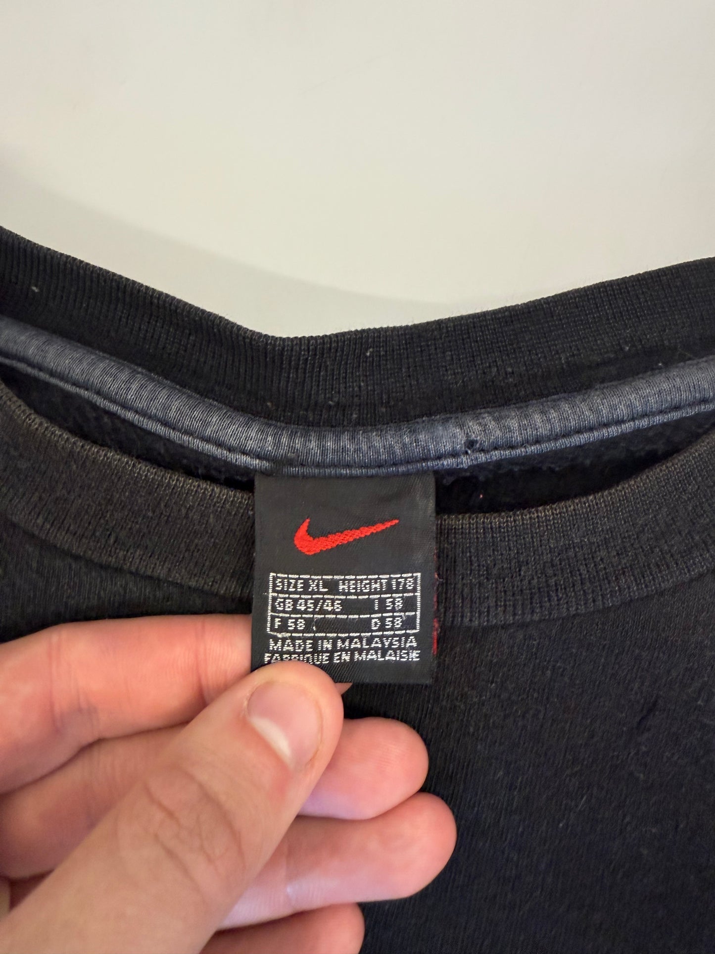 Vintage 90s Nike spell out sweatshirt (XL)