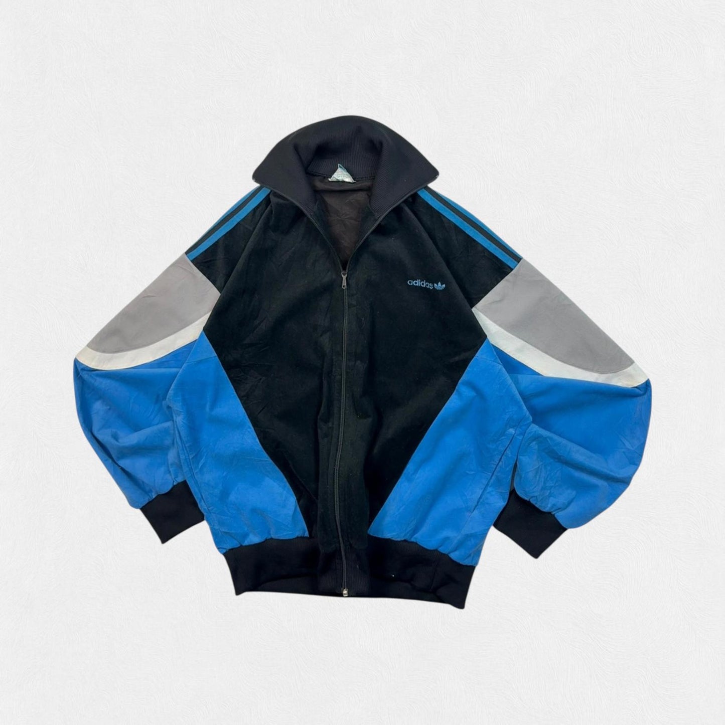 Vintage 80s adidas originals track top (L)
