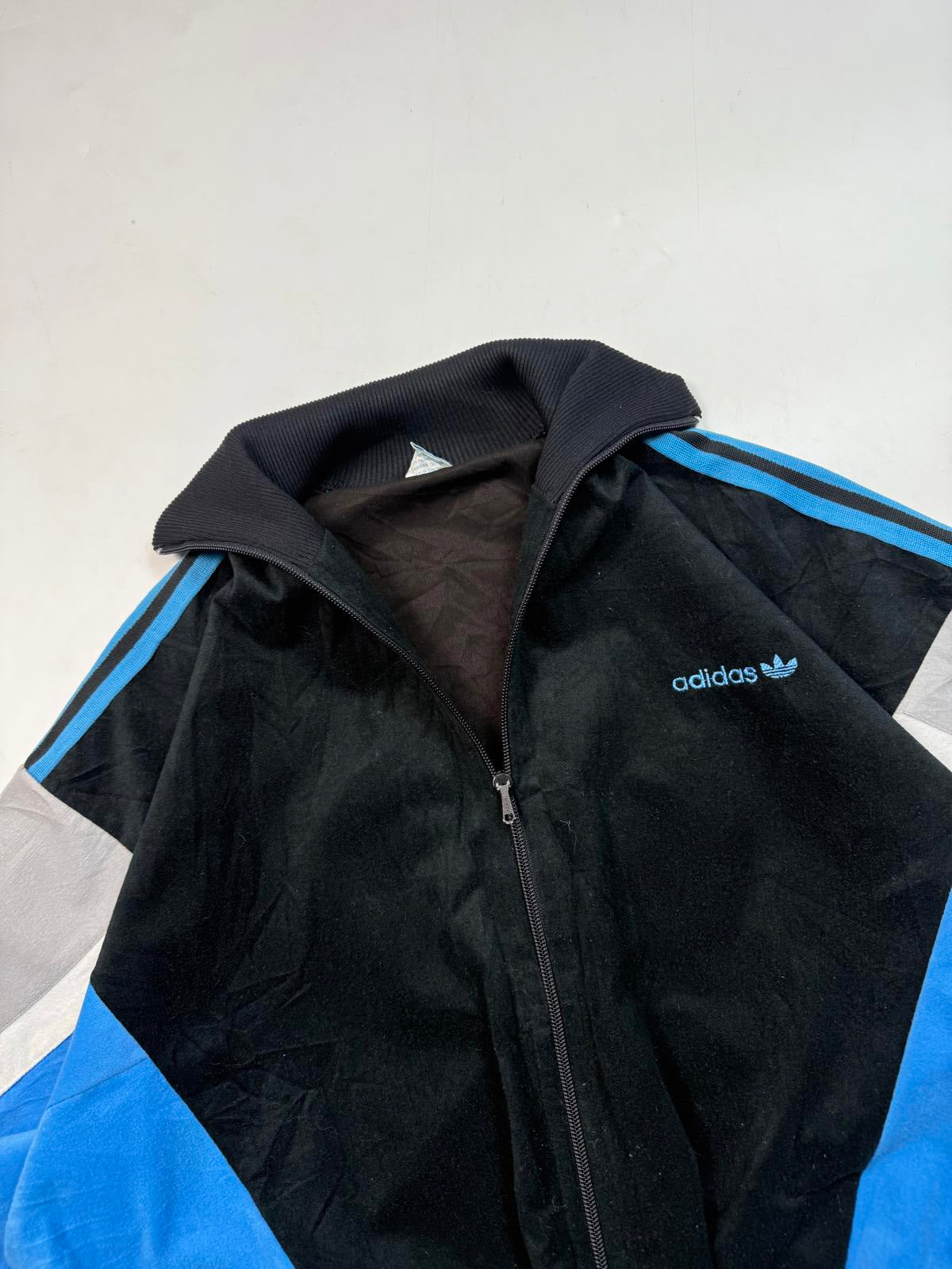 Vintage 80s adidas originals track top (L)