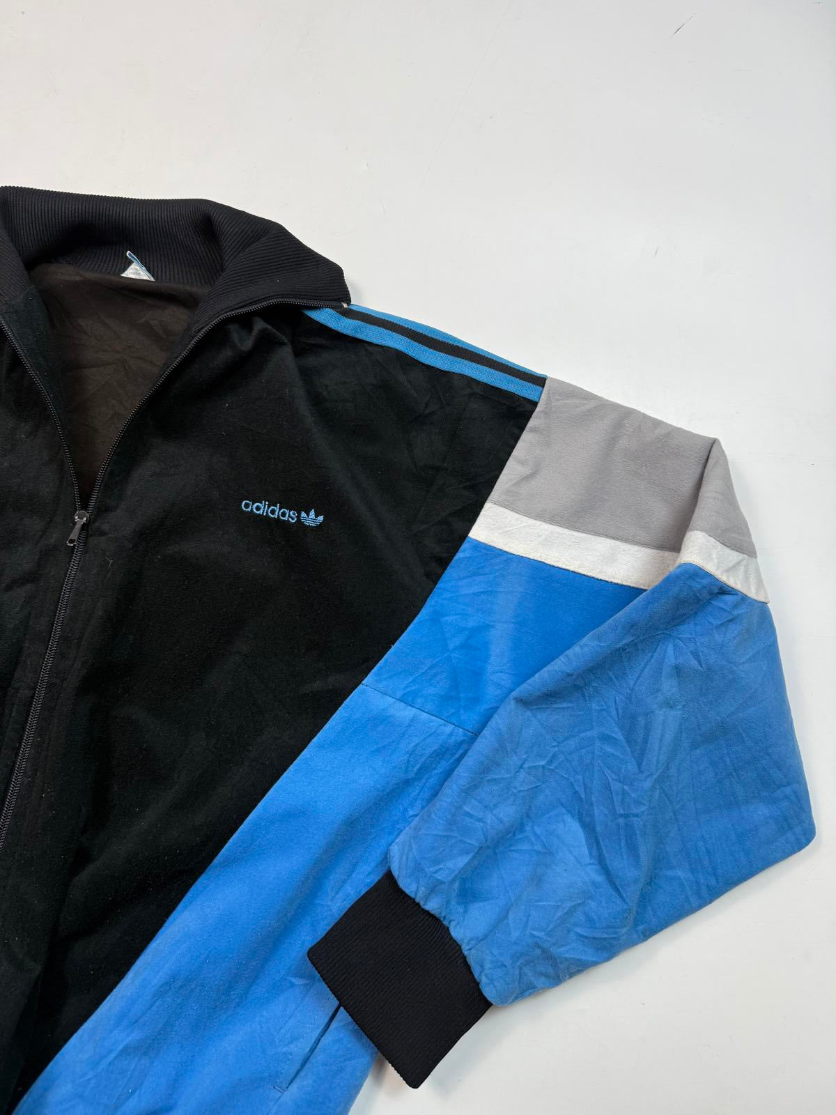 Vintage 80s adidas originals track top (L)