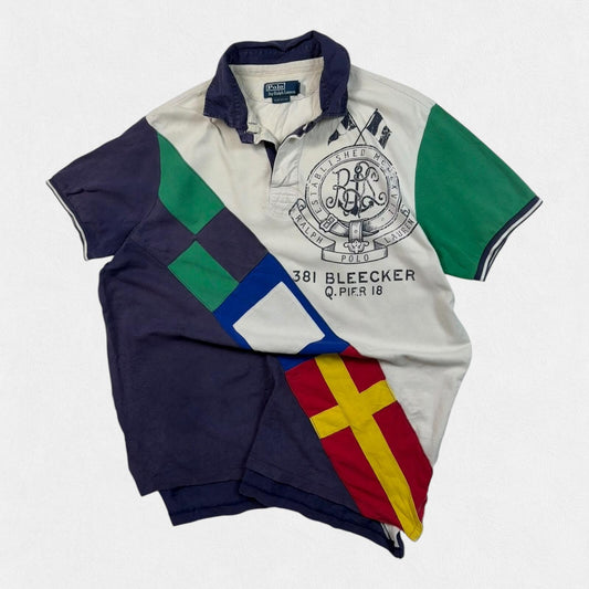 Vintage Polo Ralph Lauren Bleeker rugby polo shirt (XL)