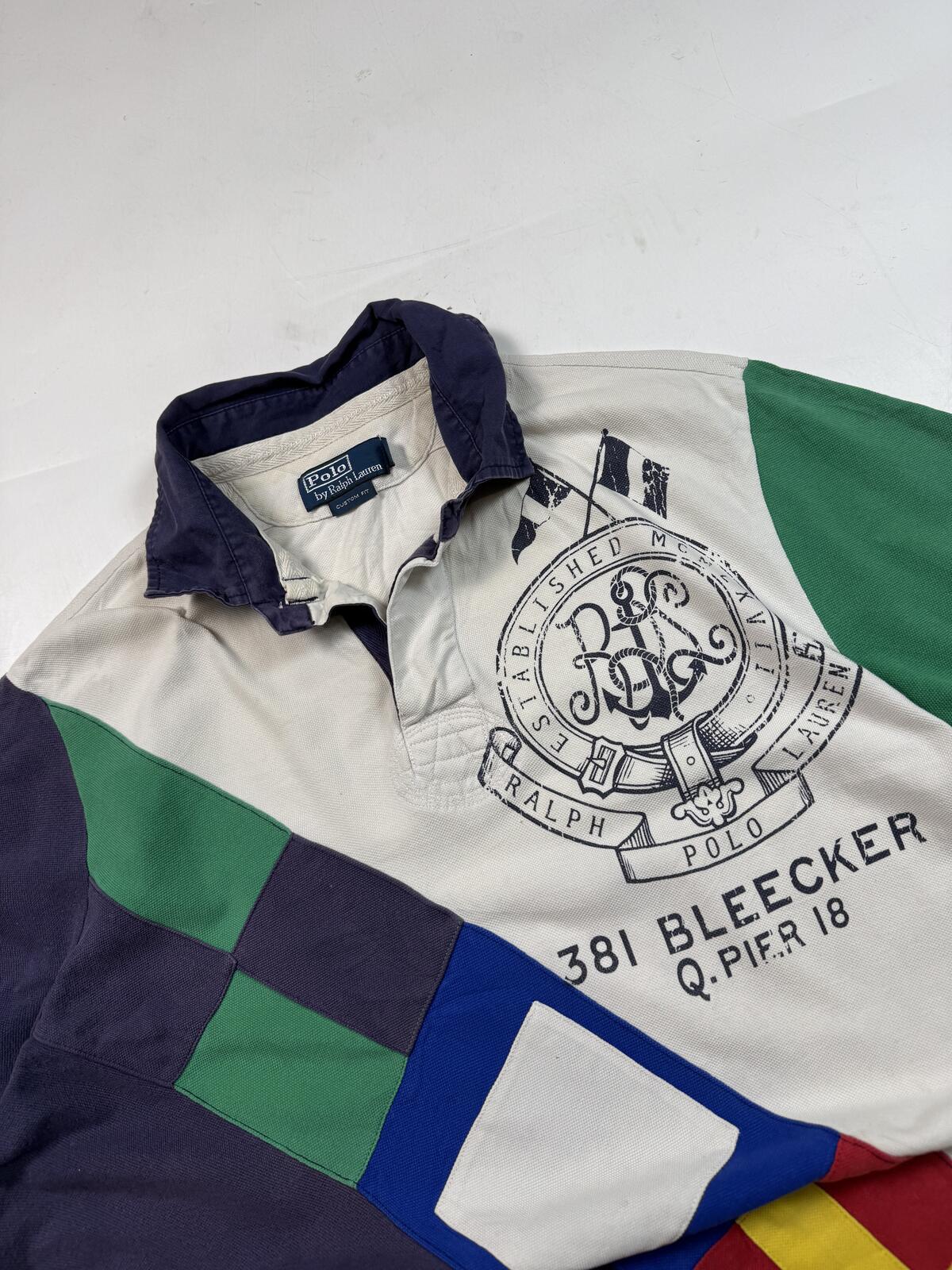 Vintage Polo Ralph Lauren Bleeker rugby polo shirt (XL)