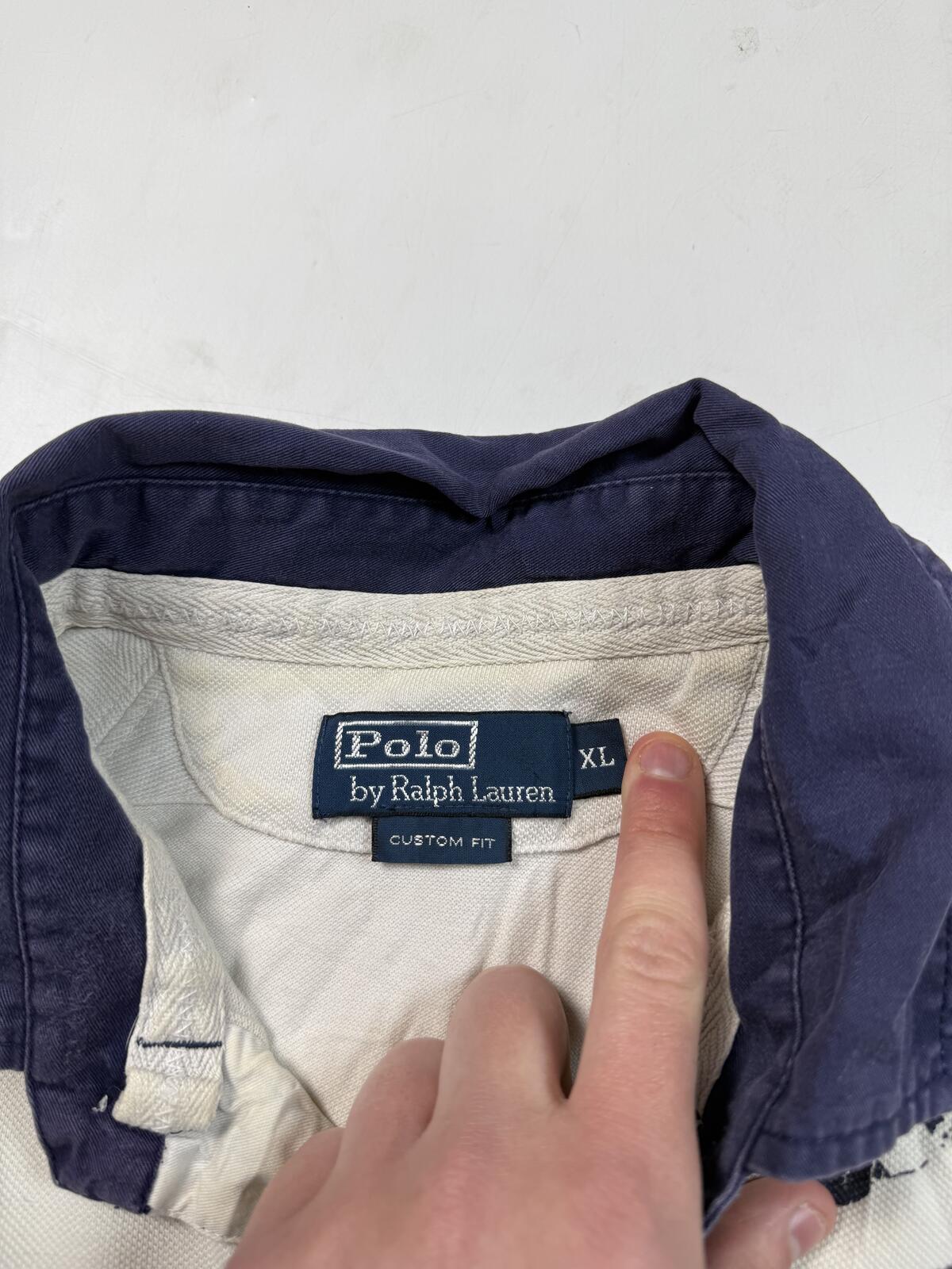 Vintage Polo Ralph Lauren Bleeker rugby polo shirt (XL)