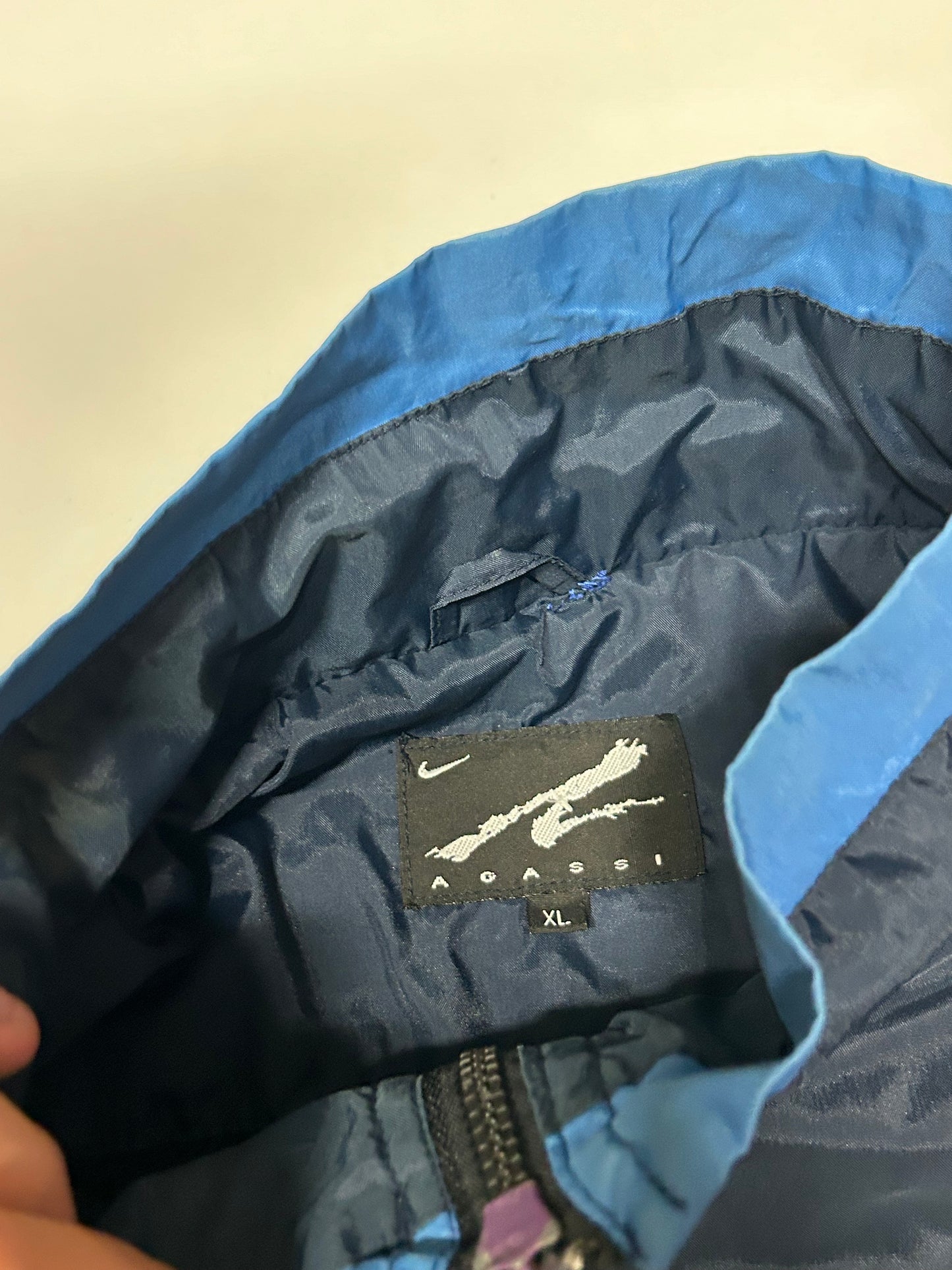 Vintage 90s Nike Agassi shell jacket (XL)