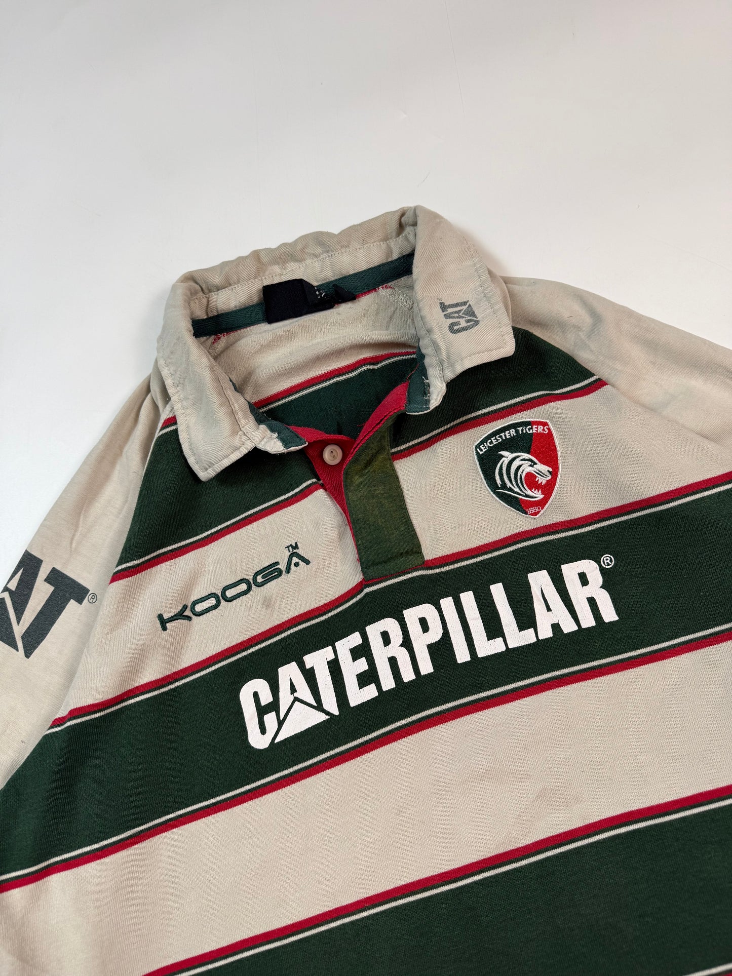 Leicester Tigers 2015/16 Kooga rugby shirt (L)