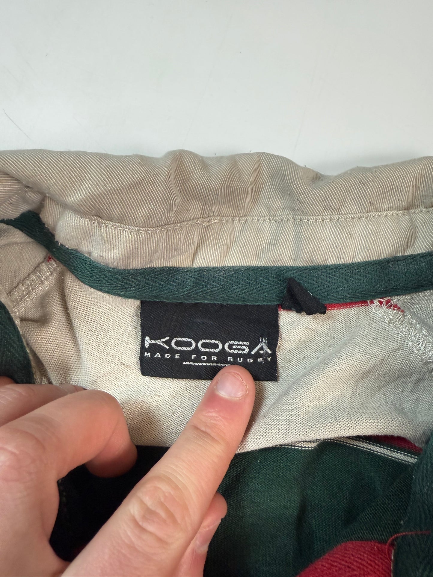 Leicester Tigers 2015/16 Kooga rugby shirt (L)